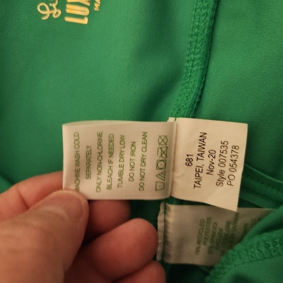 LILLY pullitzer Green Athletic Leggings - Picture 8 of 10